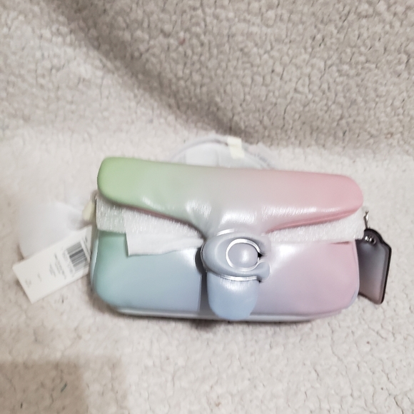 COACH Pillow Tabby Ombré Leather Shoulder Bag 18 - Picture 2 of 10